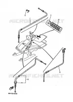 CABLE DE COMMANDE pour Yamaha SNOSCOOT 1989