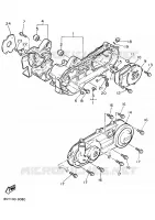 CARTER MOTEUR pour Yamaha SNOSCOOT 1989