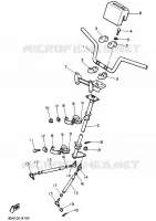DIRECTION pour Yamaha SNOSCOOT 1989