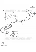 ECHAPPEMENT pour Yamaha SNOSCOOT 1989