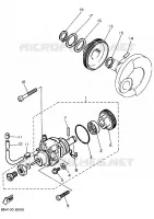 POMPE A HUILE pour Yamaha SNOSCOOT 1989
