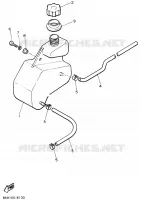 RESERVOIR D'HUILE pour Yamaha SNOSCOOT 1989