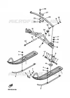SKI pour Yamaha SNOSCOOT 1989