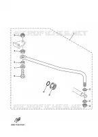 FIXATION DE DIRECTION pour Yamaha F15 2014