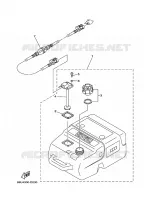 RESERVOIR A ESSENCE 1 pour Yamaha F15 2014