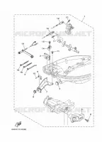 BOITIER DE COMMANDE A DISTANCE pour Yamaha F15 2014