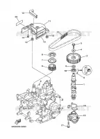 POMPE A HUILE pour Yamaha F15 2014