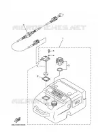 RESERVOIR A ESSENCE 1 pour Yamaha F15 2014