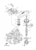 POMPE A HUILE pour Yamaha F15 2012
