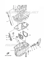 VENTILATEUR D'HUILE pour Yamaha F15 2012