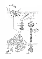 POMPE A HUILE pour Yamaha F15 2009