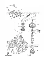 POMPE A HUILE pour Yamaha F15 2008