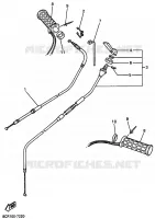 CABLE DE COMMANDE pour Yamaha VENTURE 2001