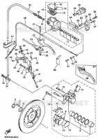 FREIN pour Yamaha VENTURE 2001