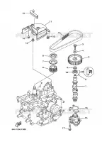 POMPE A HUILE pour Yamaha F15 2007