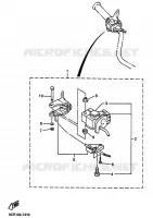 COMMODO / LEVIER pour Yamaha VMAX 1999