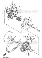 POULIE PRIMAIRE pour Yamaha VMAX 1997