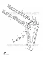 ARBRE A CAMES / CHAINE DE DISTRIBUTION pour Yamaha APEX 2006