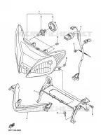 PHARE pour Yamaha APEX 2006