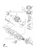 VILEBREQUIN / PISTON pour Yamaha APEX 2006