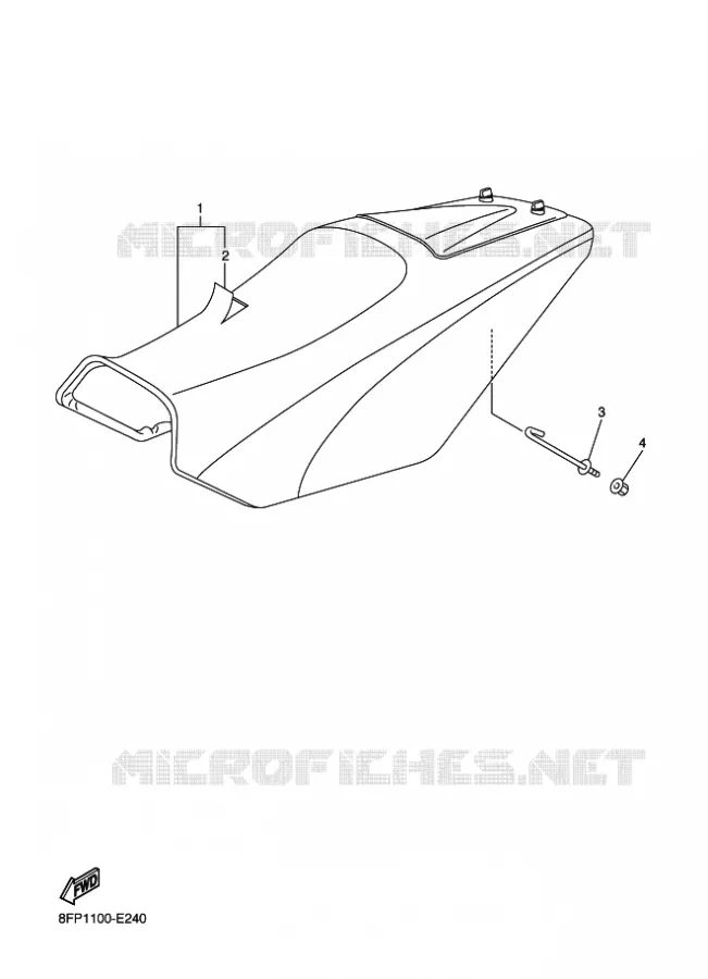 SELLE Yamaha snowmobiles 1000 2006 APEX  RX10