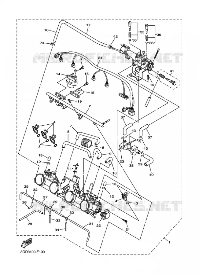 ADMISSION 2 Yamaha snowmobiles 1000 2007 APEX  RX10STGT