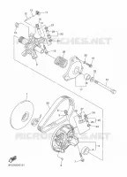 POULIE PRIMAIRE pour Yamaha RS RAGE 2007