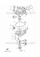 CYLINDRE / CARTER MOTEUR 2 pour Yamaha F2.5 2017