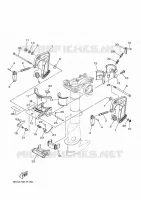 SUPPORT pour Yamaha F2.5 2017