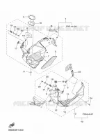 CAPOT pour Yamaha SIDEWINDER 2019