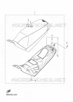 SELLE pour Yamaha SIDEWINDER 2019