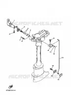 COMMANDE D'ACCELERATEUR pour Yamaha F4 2002