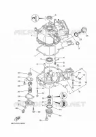 CYLINDRE / CARTER MOTEUR 2 pour Yamaha F4 2017