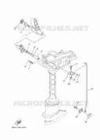 COMMANDE D'ACCELERATEUR pour Yamaha F4BMHS 2015