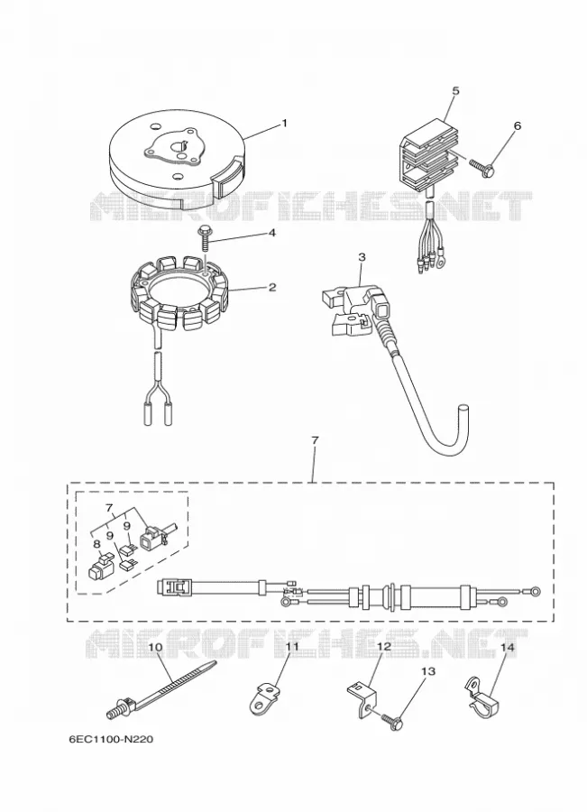PIÈCES OPTIONNELLES Yamaha OUTBOARD ENGINES 5hp (3.7kW) 2015 F5  F5AMHL