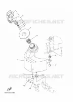 ALIMENTATION CARBURANT 1 pour Yamaha F5 2014