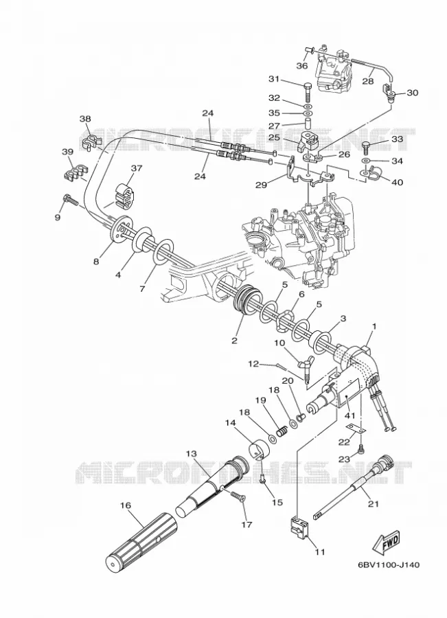 DIRECTION Yamaha OUTBOARD ENGINES 5hp (3.7kW) 2013 F5  F5AMHS