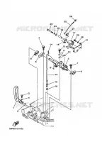 COMMANDE D'ACCELERATEUR pour Yamaha F6 2001
