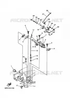 COMMANDE D'ACCELERATEUR pour Yamaha F6 2001