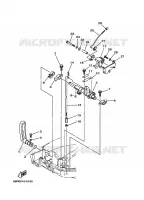 COMMANDE D'ACCELERATEUR pour Yamaha F6 2004