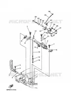 COMMANDE D'ACCELERATEUR pour Yamaha F6 2001