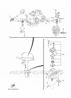 PIECES D'ENTRETIEN pour Yamaha F6 2018