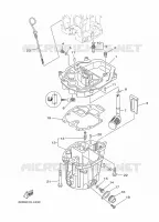 VENTILATEUR D'HUILE pour Yamaha F8 2013