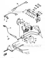 PIECES ELECTRIQUE pour Yamaha F9.9 1992