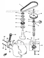 POMPE A HUILE pour Yamaha F9.9 1992