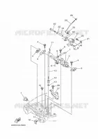 COMMANDE D'ACCELERATEUR 1 pour Yamaha F9.9 2019