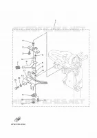 PIECES DE DIRECTION pour Yamaha F9.9 2019