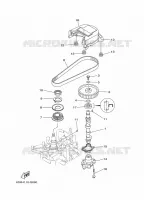 POMPE A HUILE pour Yamaha F9.9 2019