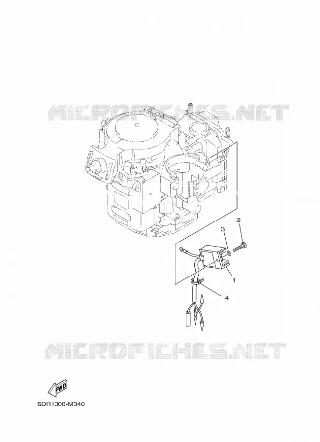 PIÈCES OPTIONNELLES 3 Yamaha OUTBOARD ENGINES 9.9hp (7.3kW) 2013 F9.9  F9.9JMHS
