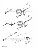 PIÈCES OPTIONNELLES 1 pour Yamaha FT9.9 1999